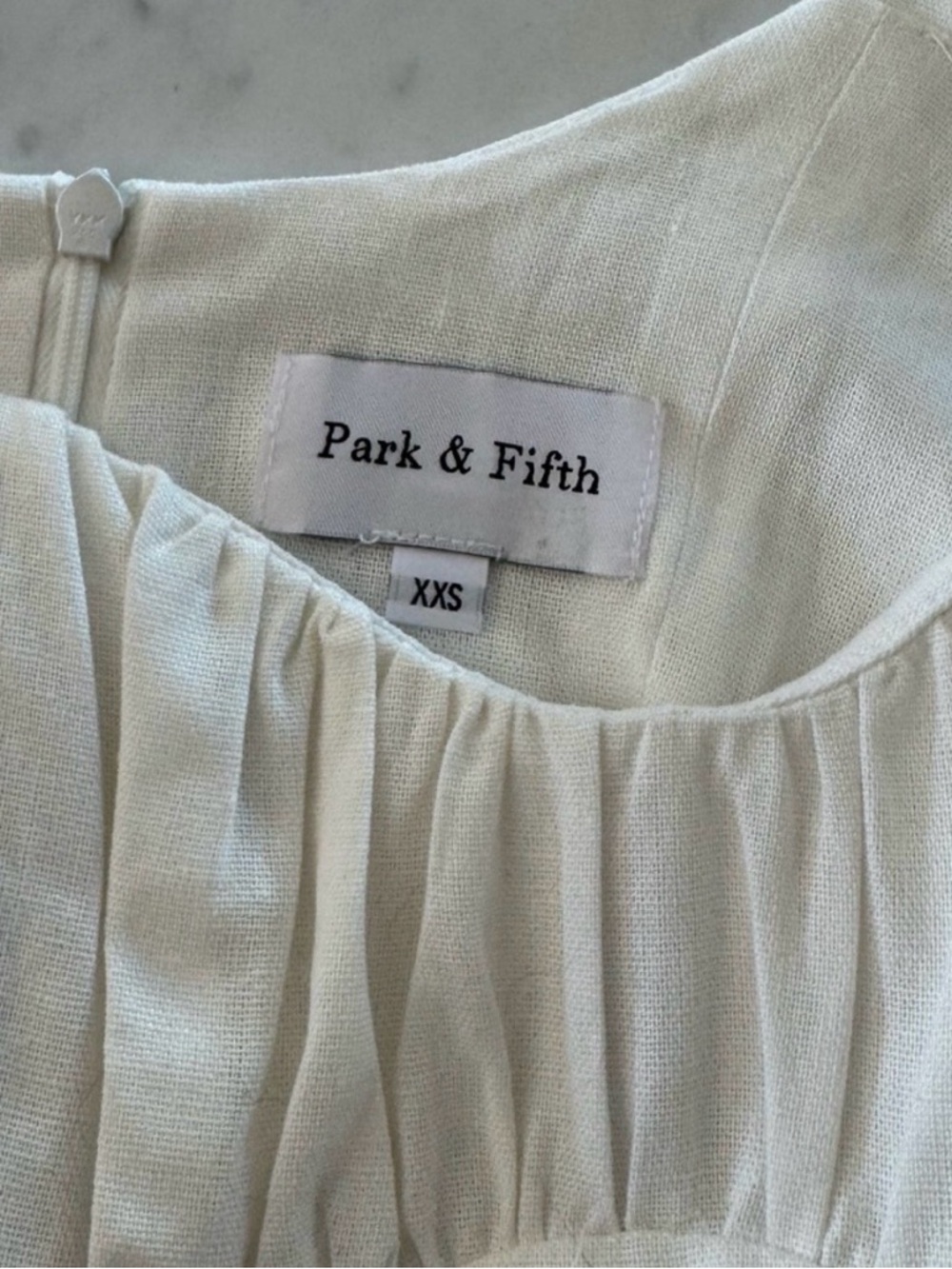 park & fifth white midi dress - Picture 5 of 5